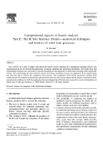 Computational aspects of kinetic analysis. The ICTAC Kinetics Project - numerical techniques and kinetics of solid state processes