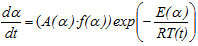 Reaction Rate Description