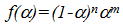 Sigmoidal reaction model.