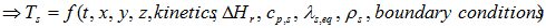 Energy equation for liquids with high viscosity