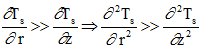 Heat transfer after considering cylindrical coordinates