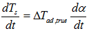 Equation for batch reactor with large sizes