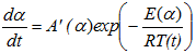 Case of isoconversional analysis