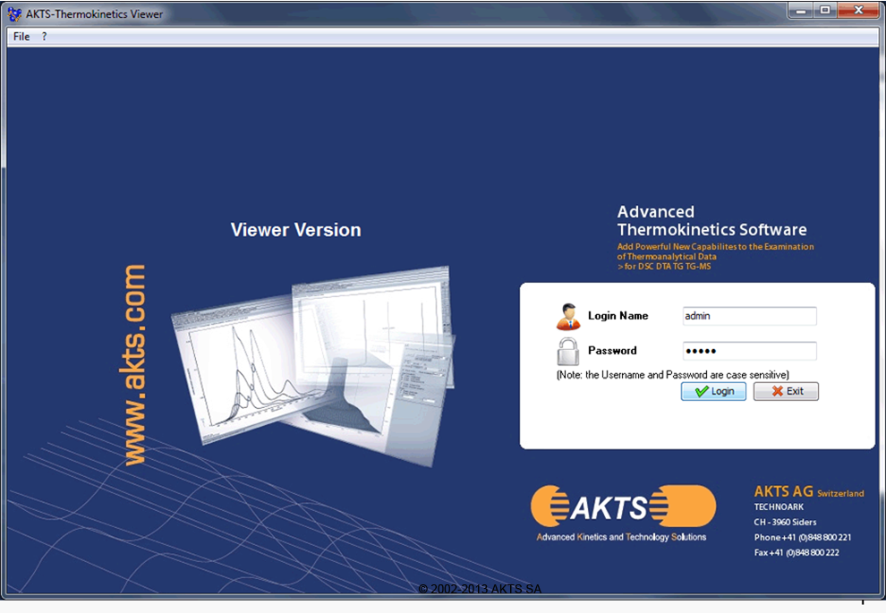 AKTS-Thermokinetics Software